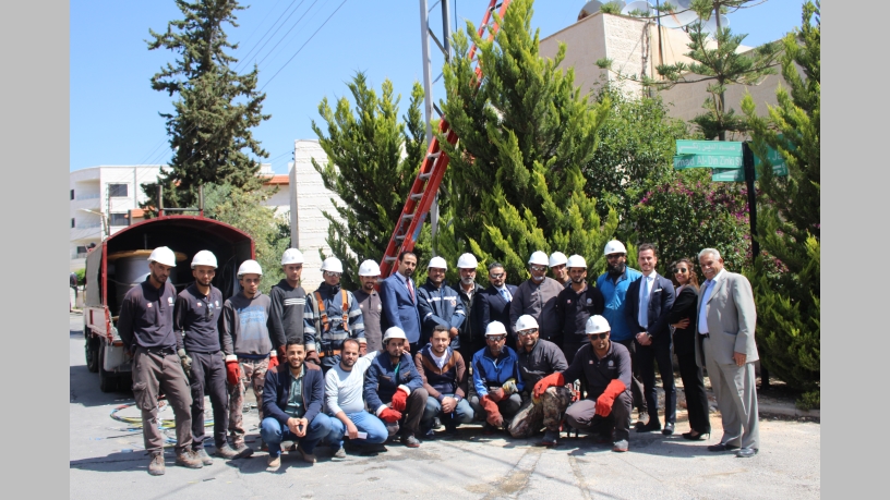 مجموعة الخليج للتأمين الأردن تكرم موظفي الميدان لشركة الكهرباء في عيد العمال